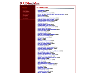 aidsnedir.com screenshot