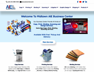 aiecenter.com screenshot
