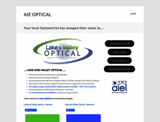 aieoptical.com.au screenshot