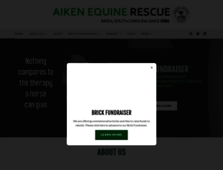 aikenequinerescue.org screenshot