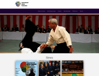 aikido-international.org screenshot
