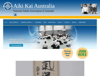 aikido.org.au screenshot