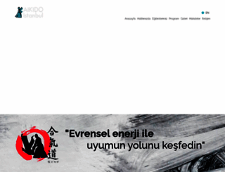 aikidoistanbul.com screenshot
