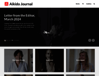 aikidojournal.com screenshot