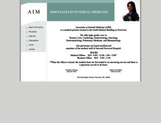 aim-norwood.com screenshot