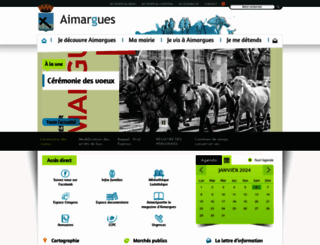 aimargues.fr screenshot
