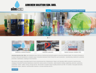 aimchemsol.com.my screenshot