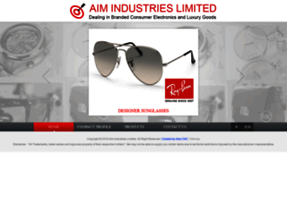 aimindustries.com.hk screenshot