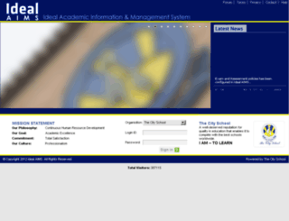 aims-archival.thecityschool.edu.pk screenshot
