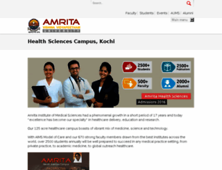 aims.amrita.edu screenshot
