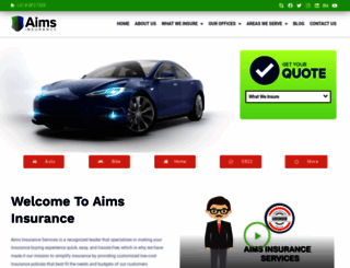 aims4insurance.com screenshot