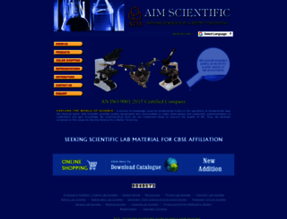 aimscientific.com screenshot