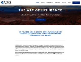 aimsinsurance.com screenshot