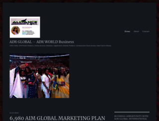 aimworldbusinessblog.wordpress.com screenshot
