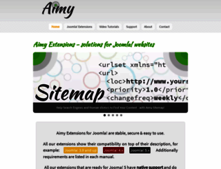 aimy-extensions.com screenshot