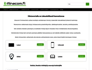 ainacom.fi screenshot