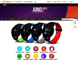 ainoomax.en.alibaba.com screenshot