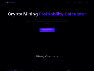 aiominer.com screenshot