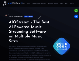 aiostream.com screenshot