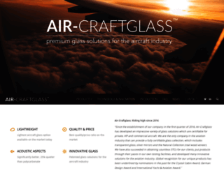 air-craftglass.com screenshot