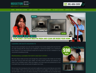 air-duct-cleaning-houston.com screenshot