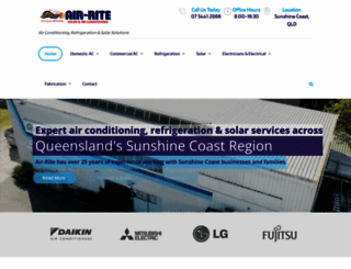 air-rite.com.au screenshot
