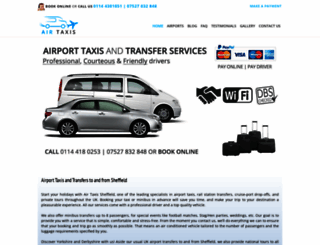 air-taxis.co.uk screenshot