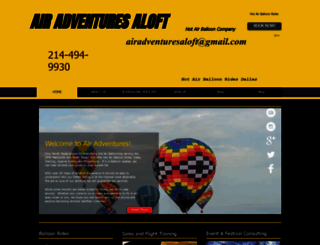 airadventuresaloft.com screenshot