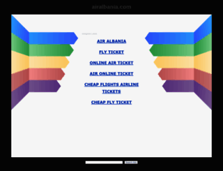 airalbania.com screenshot
