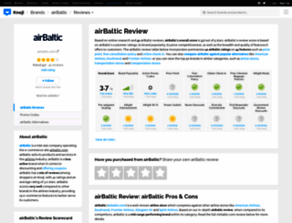 airbaltic.knoji.com screenshot