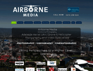 airbornephotography.com.au screenshot