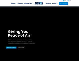 airboxairpurifier.com screenshot