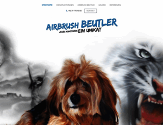 airbrush-beutler.ch screenshot