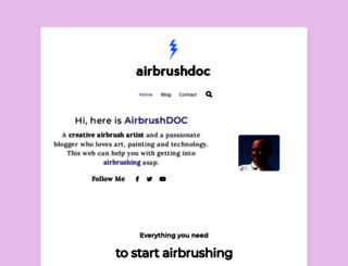 airbrushdoc.com screenshot