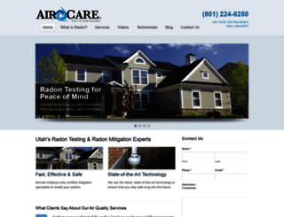 aircareofutah.com screenshot