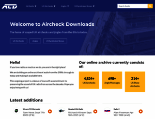 aircheckdownloads.com screenshot