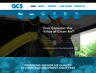 aircleaningspecialistsinc.com screenshot
