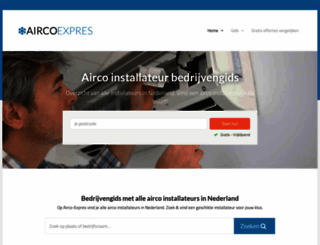 airco-expres.nl screenshot