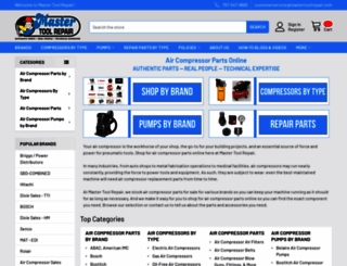 aircompressorpartsonline.com screenshot