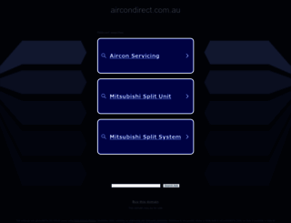 aircondirect.com.au screenshot