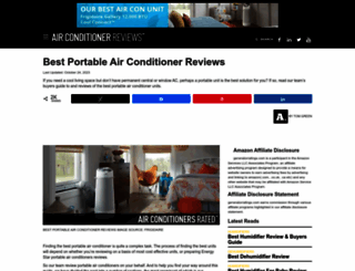 airconditionersrated.com screenshot