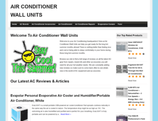 airconditionerwallunits.com screenshot