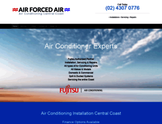 airconditioningcentralcoast.net.au screenshot