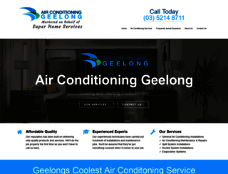 airconditioninggeelong.com.au screenshot