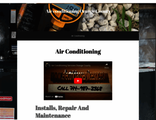 airconditioningorangecounty.wordpress.com screenshot