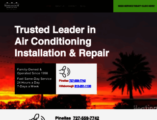 airconditioningrepairlargo.com screenshot