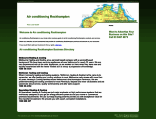 airconditioningrockhampton.websyte.com.au screenshot