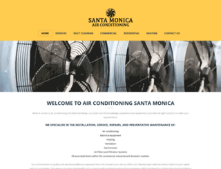 airconditioningsantamonica.org screenshot
