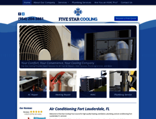 airconditioningservicefortlauderdale.com screenshot