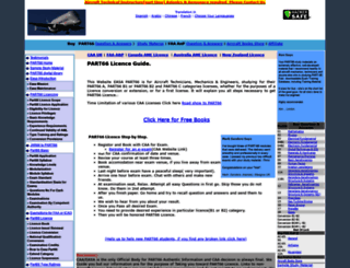 aircraft-license.com screenshot